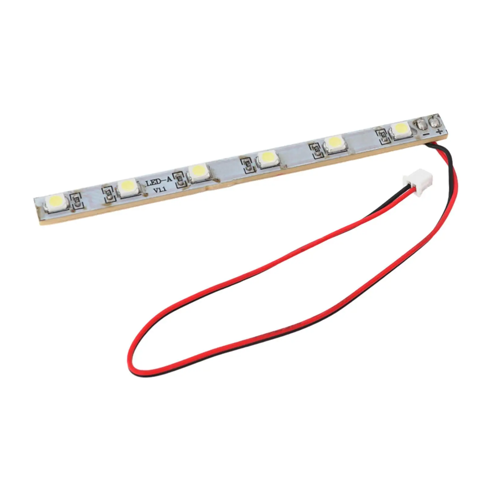 RC Crawler Front Lights LED Bar Lamp Upgrade Parts for 1/16 Scale RC Car Headlights Accessory