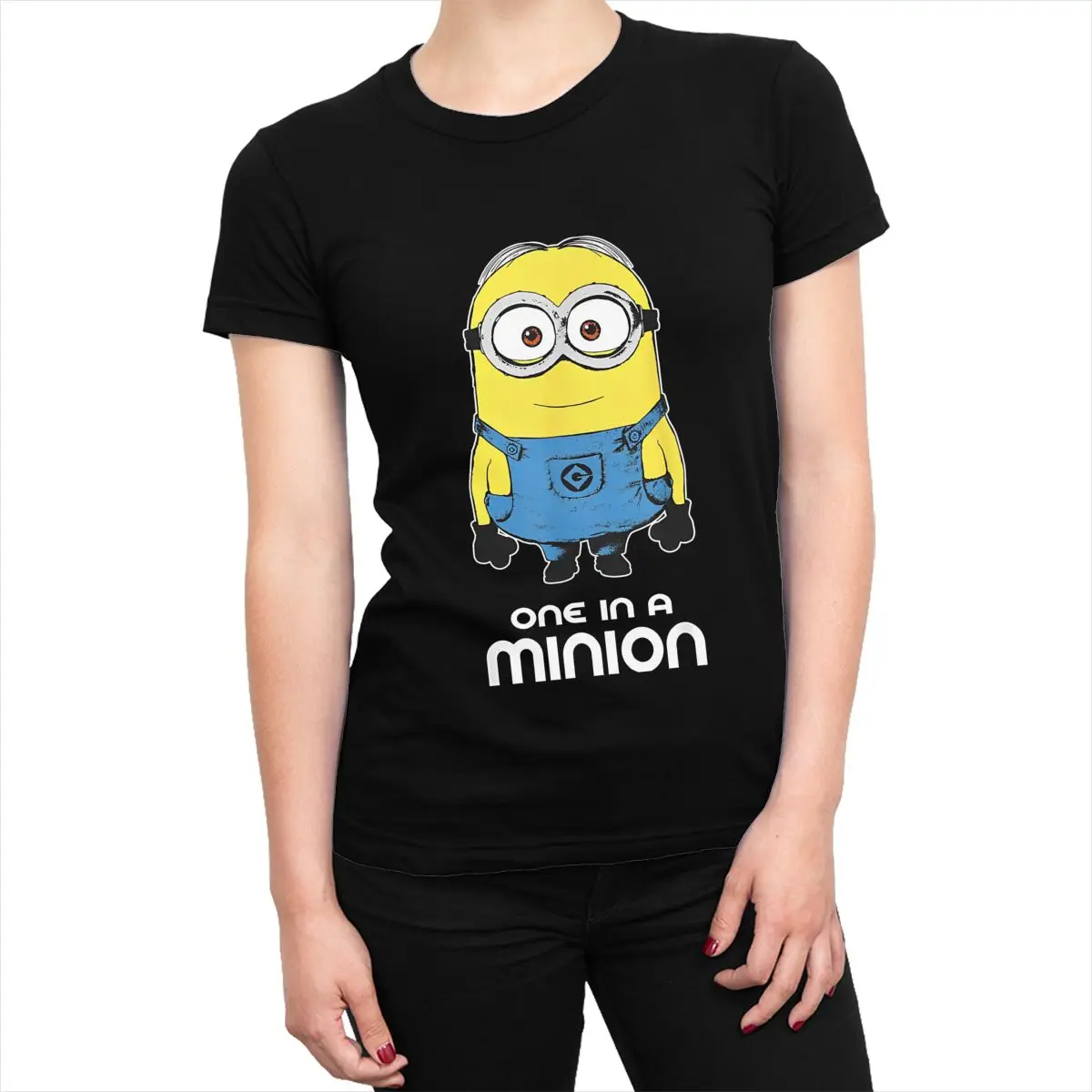 Minions Cotton T Shirt Woman Street Style Casual T Shirts Beach O-Neck Harajuku Tee Shirt Plus Size Clothing