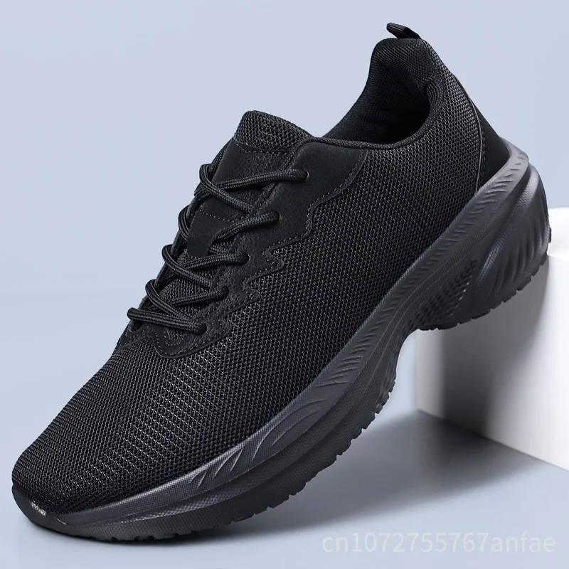 

Men's Sneakers Casual Shoes Flats Breathable Mesh Trainers Daily Running Sports Shoes Soft Bottom Comfortable Tennis Sneakers
