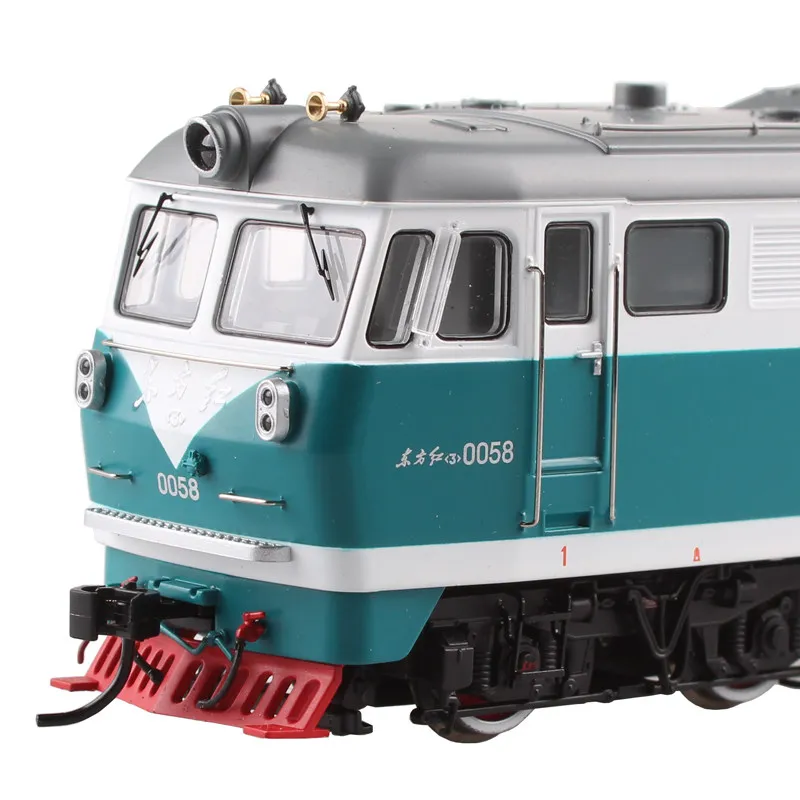 Million City HO Scale 1/87 Simulation Train Model Dongfanghong 3 Diesel Locomotive Hydraulic Transmission Electric Train Model