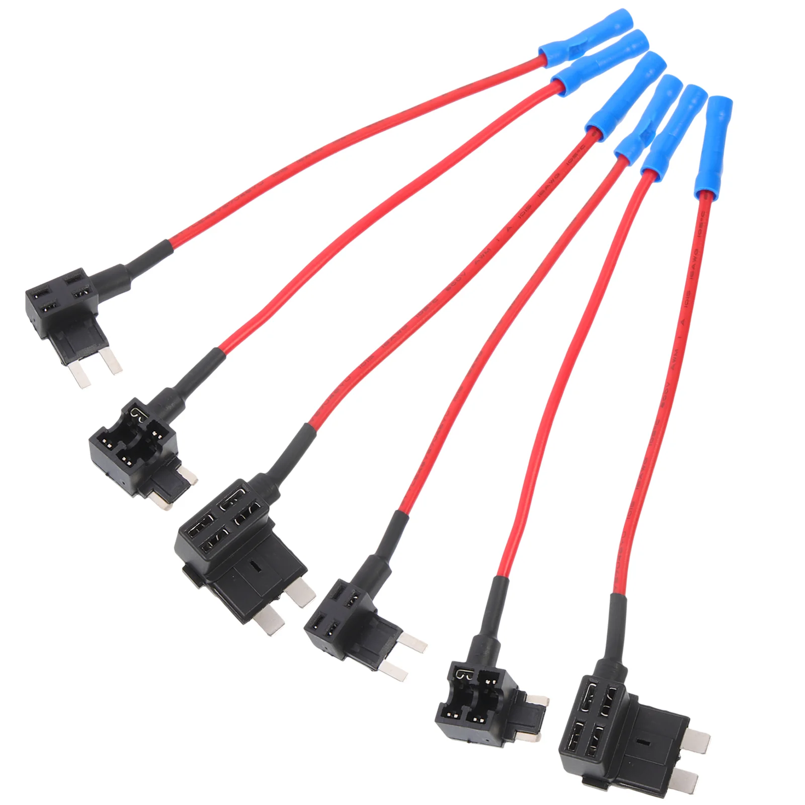 

6 Pcs Protection Device Car Fuse The Switch Kit Assorted Abs Automotive Heavy Duty Taps