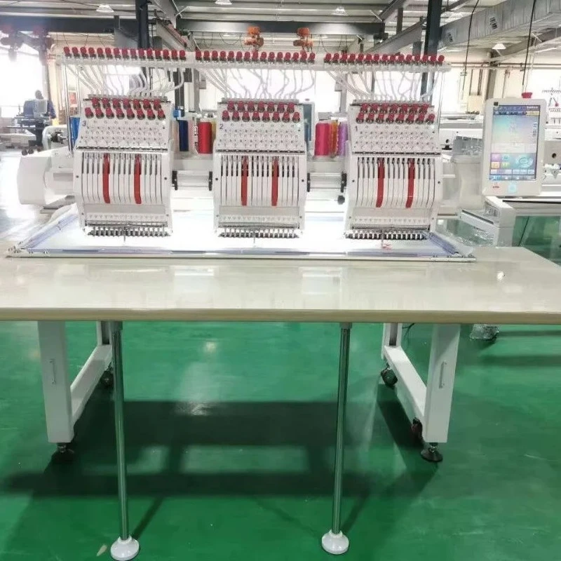 Commercial High Speed Embroidery Machine Industrial Multi Needle Single Head 12 15 Needles Machine Sourcing Wholesaler Supplier