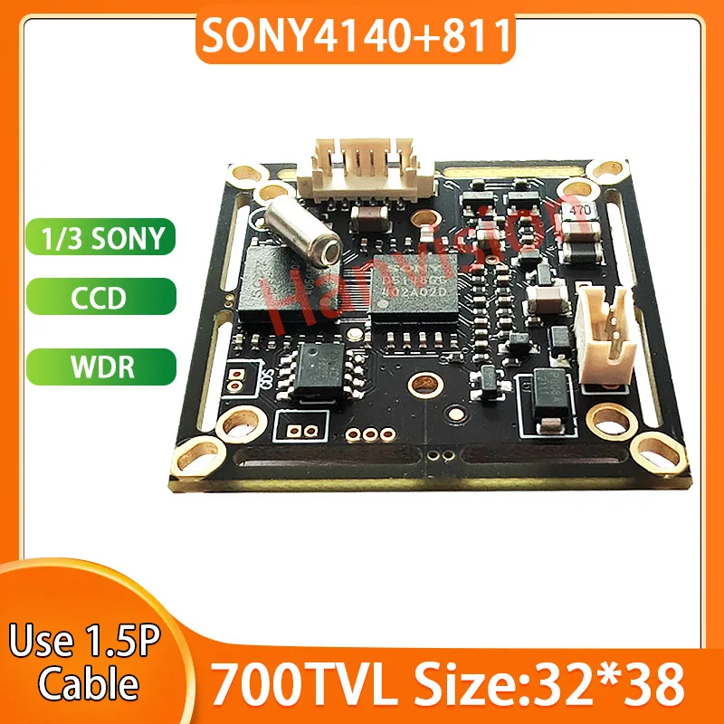 SONY CCD 4140 811 CVBS CCTV Accessories Camera Board HD 700TVL Module Surveillance Camera