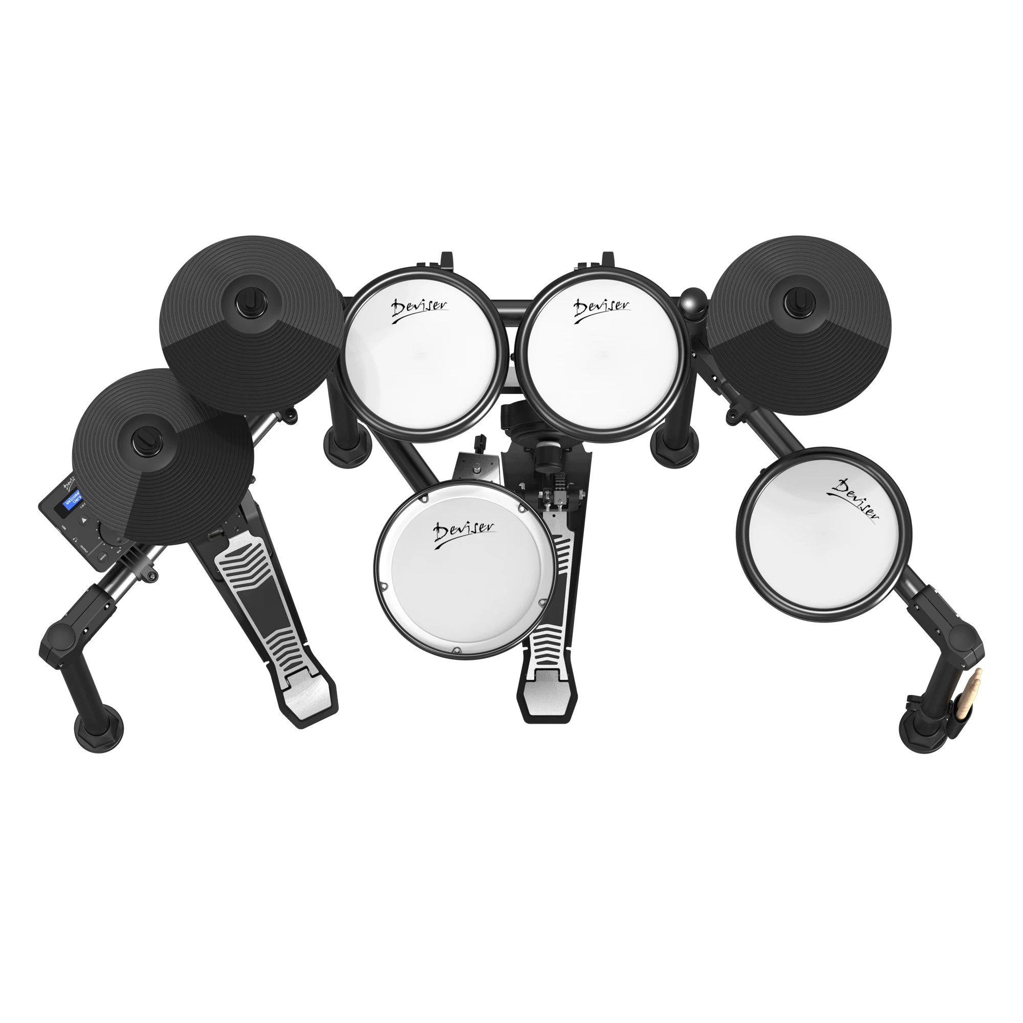 Deviser Professional Acoustic Drum Kit For Music Store Made In China