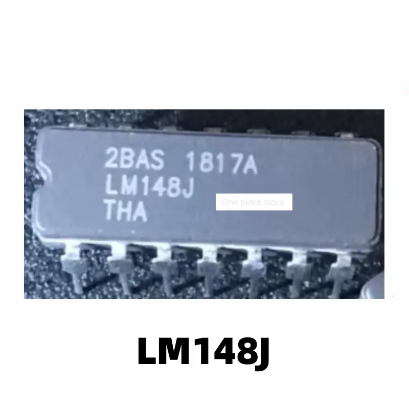 5PCS LM148 LM148J DIP14 encapsulated ceramic IC low-power operational amplifier