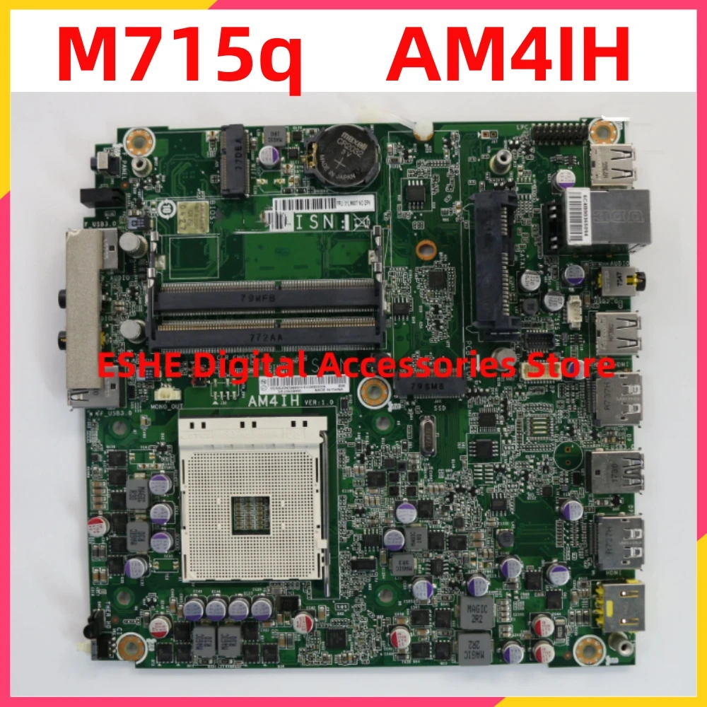 AM4IH Mainboard For Lenovo ThinkCentre M715q 2nd Gen Desktop Motherboard 01LM607 00XG188 00XK301 0XK302 01LM610  0XG189