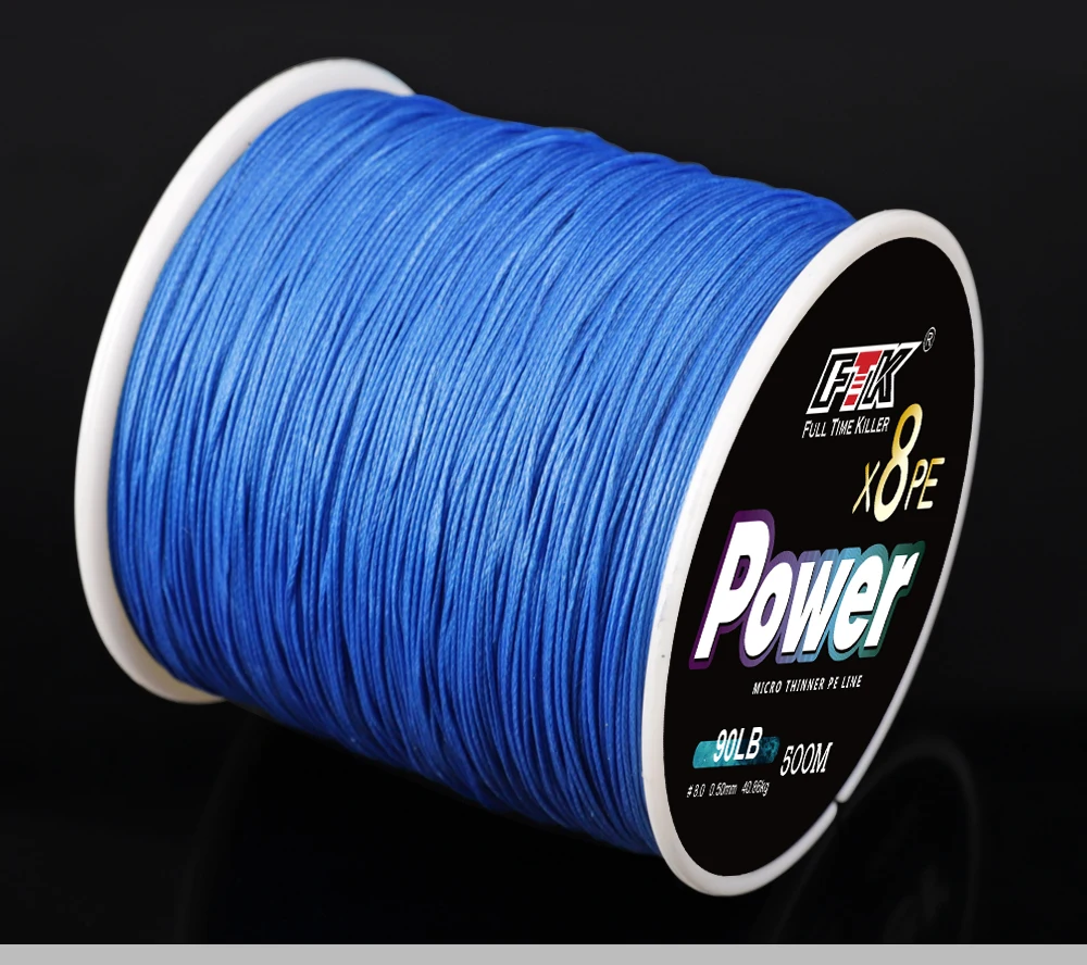FTK 8 Geflochtener Draht 300m 0,8 # -10.0 # 15LB-110LB 5 Farben Geflochtene Angelschnur mit Hoher Abriebfestigkeit – Detail 11