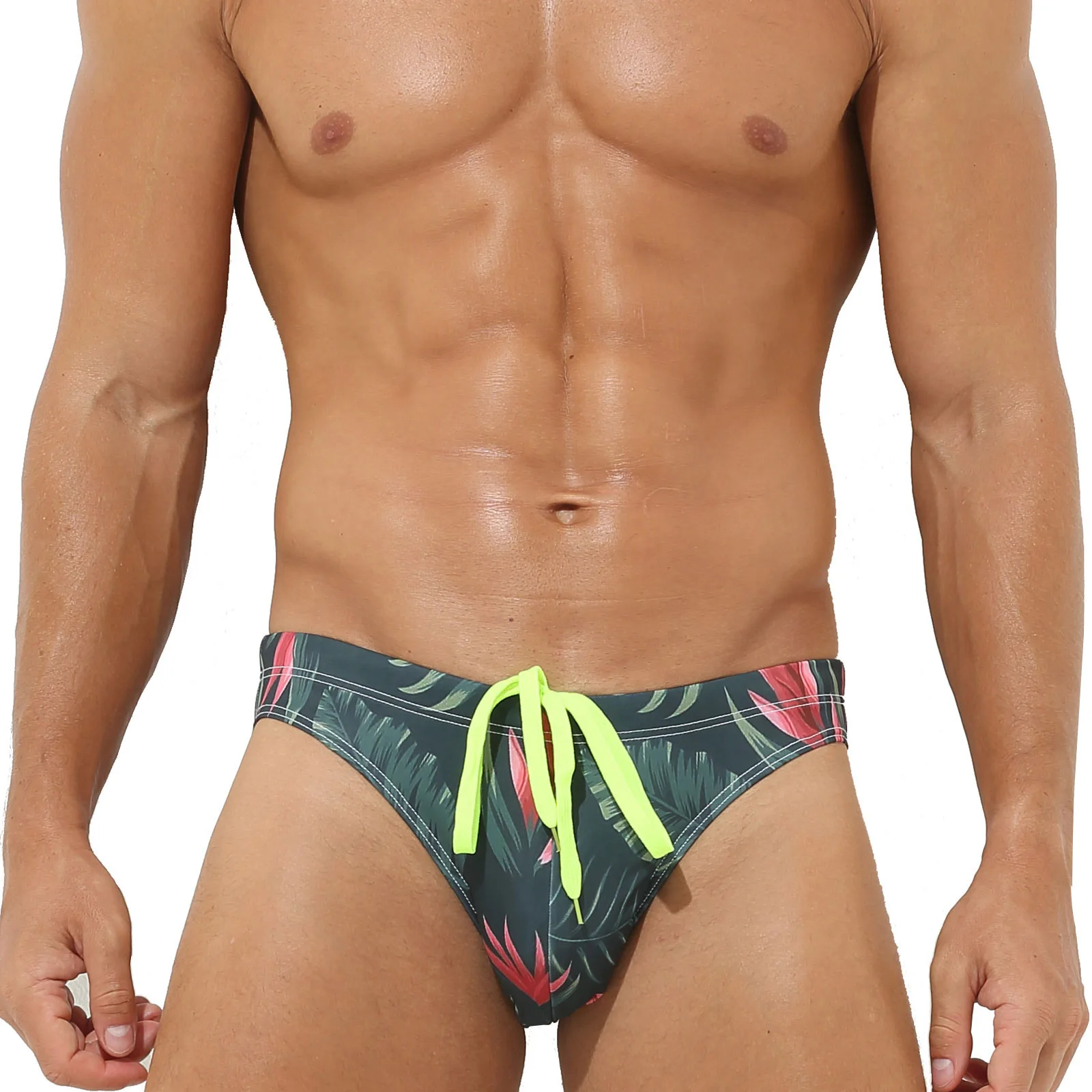 

Мужской сексуальный летний пляжный бикини купальник европейский американский модный бикини с принтом плавки пляжные шорты для серфинга пляжная одежда