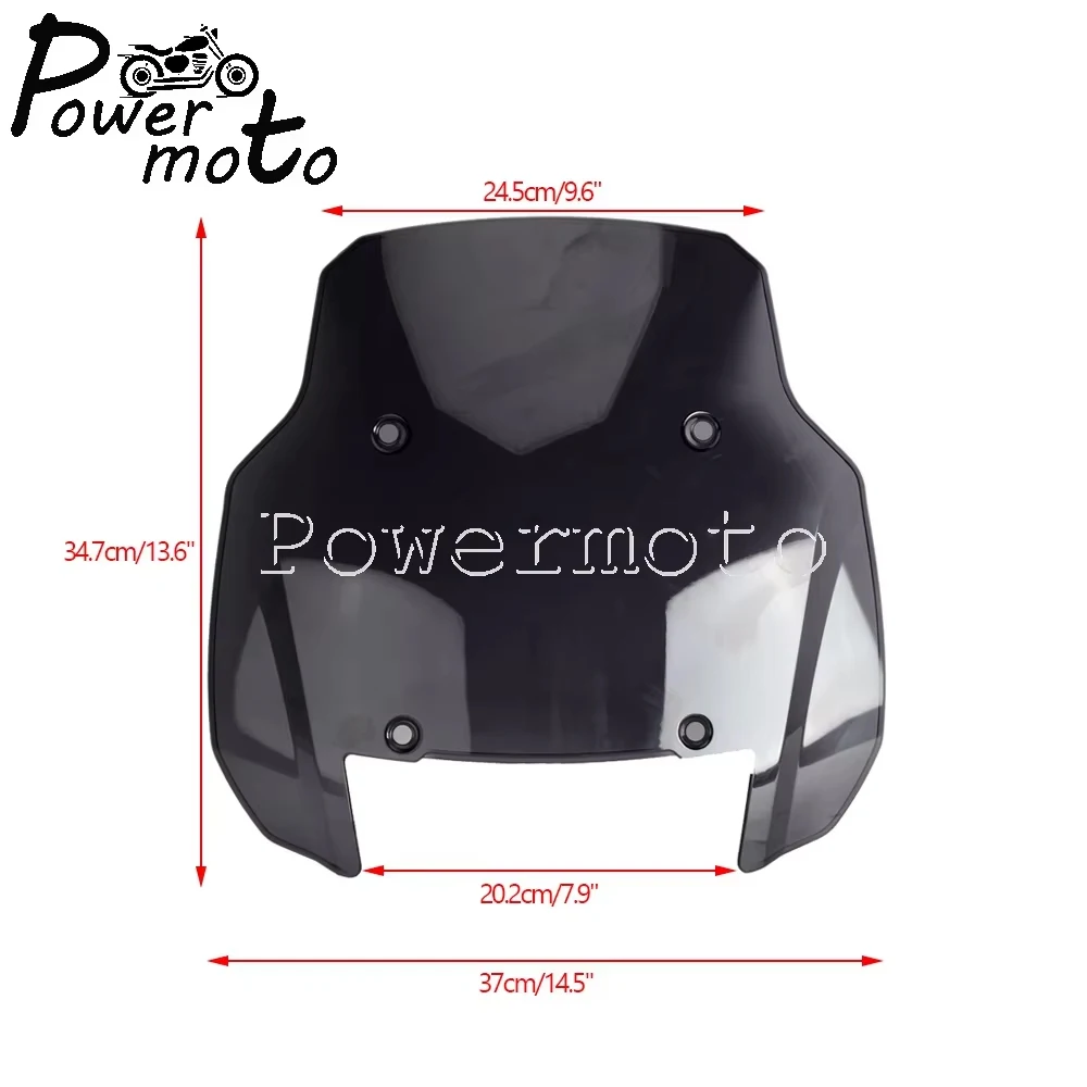 Motorcycle Side Widened Windshield Windscreen Spoiler Replacement For Harley PANAMERICA PAN AMERICA 1250S 1250 S PA1250S 2021-24