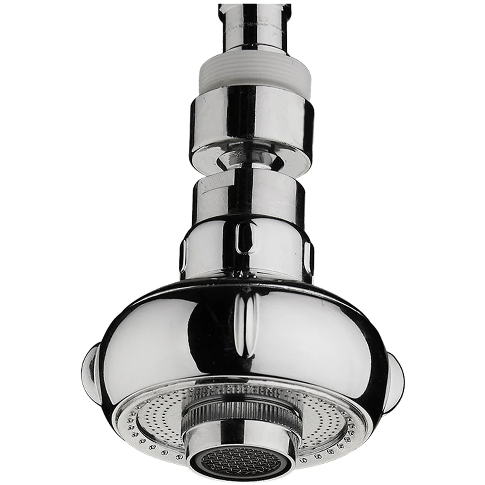 Flexible Faucet Extender with Two Spray Modes Adjustable 360 Degree Gooseneck for Kitchen and Bathroom Faucets