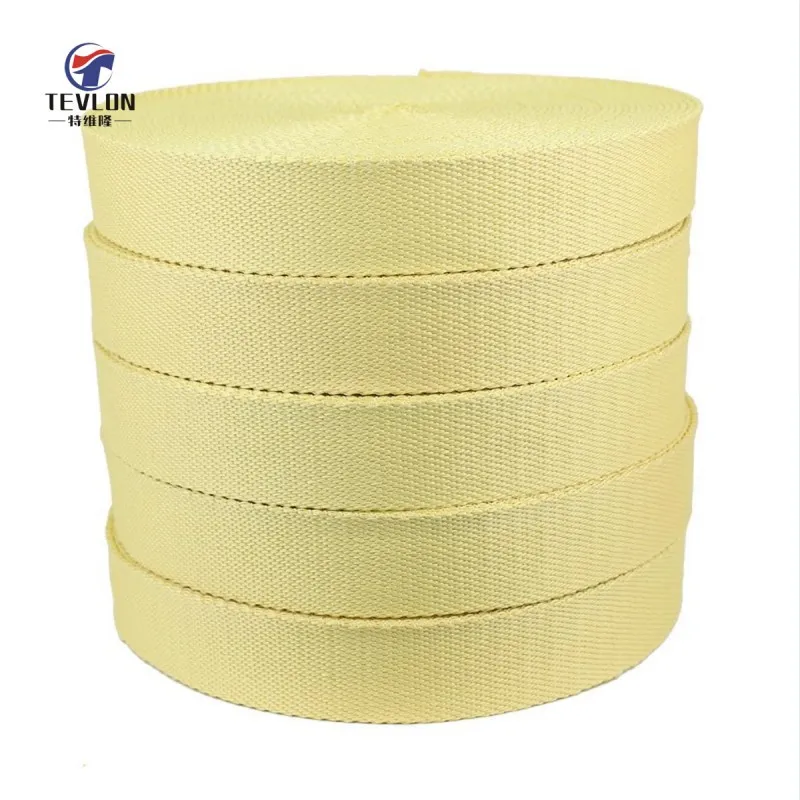 5m Aramid fiber kevlar woven webbing  50 * 1mm fireproof flame-retardant high temperature resistant fire-resistant tape Ribbon