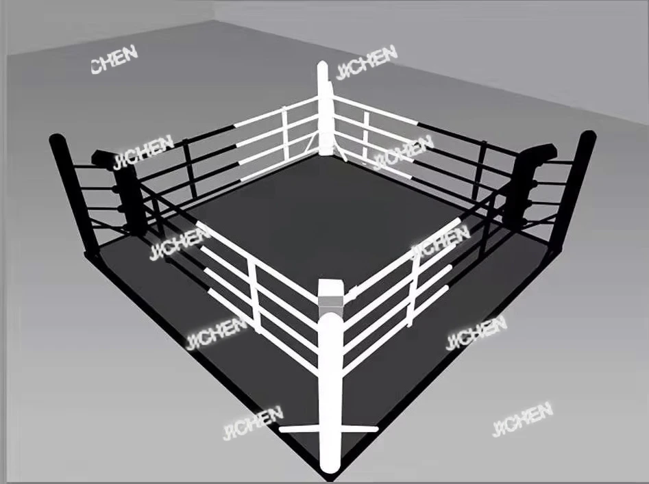 

Tamaño de anillo de boxeo personalizado Anillo de boxeo plegable Anillo de lucha elevado Delantal para boxeo