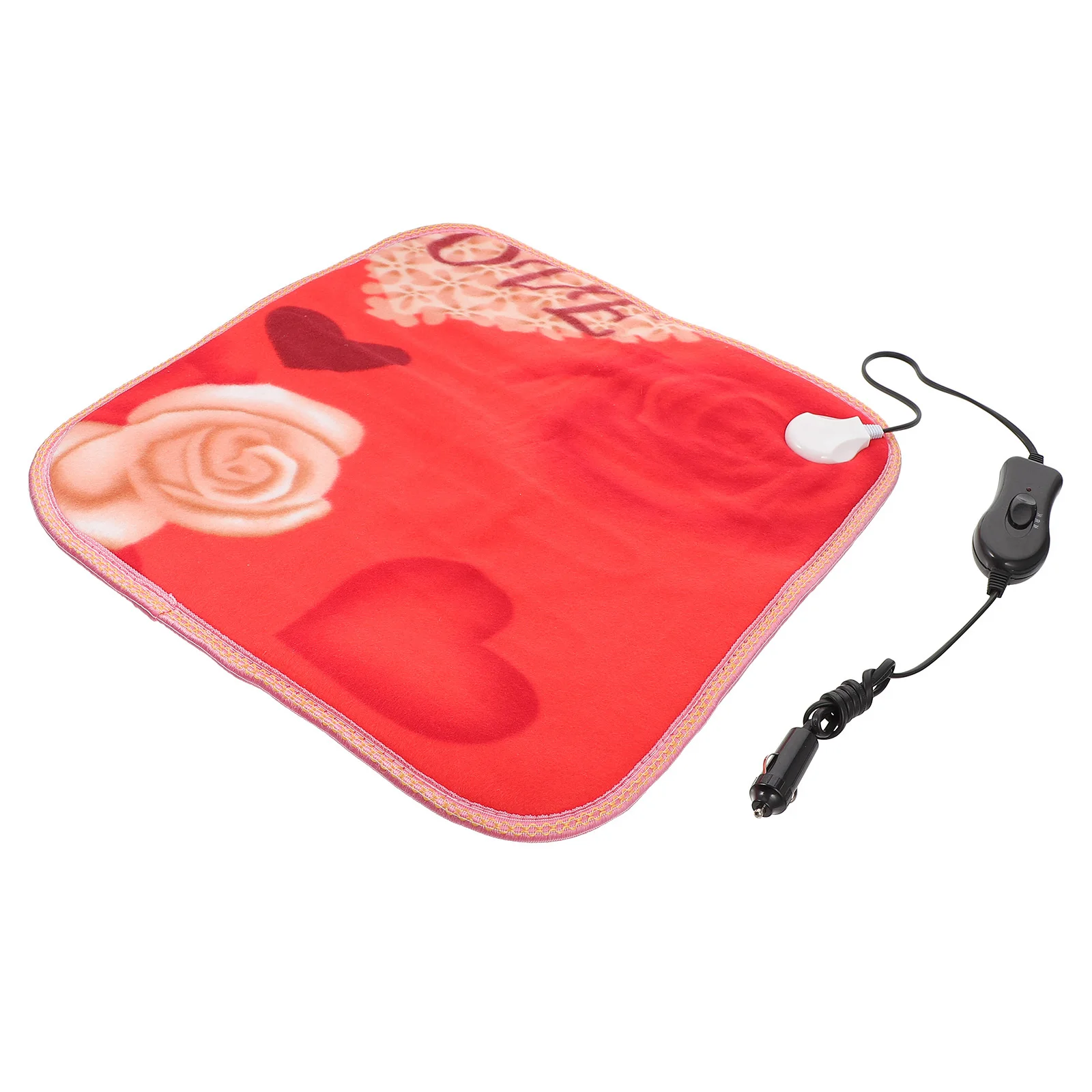 

Car Seat Heating Mat 12V Electric Heated Cushion Fast Heating Warm Winter Pad Pet Heat Seat Mat Adjustable