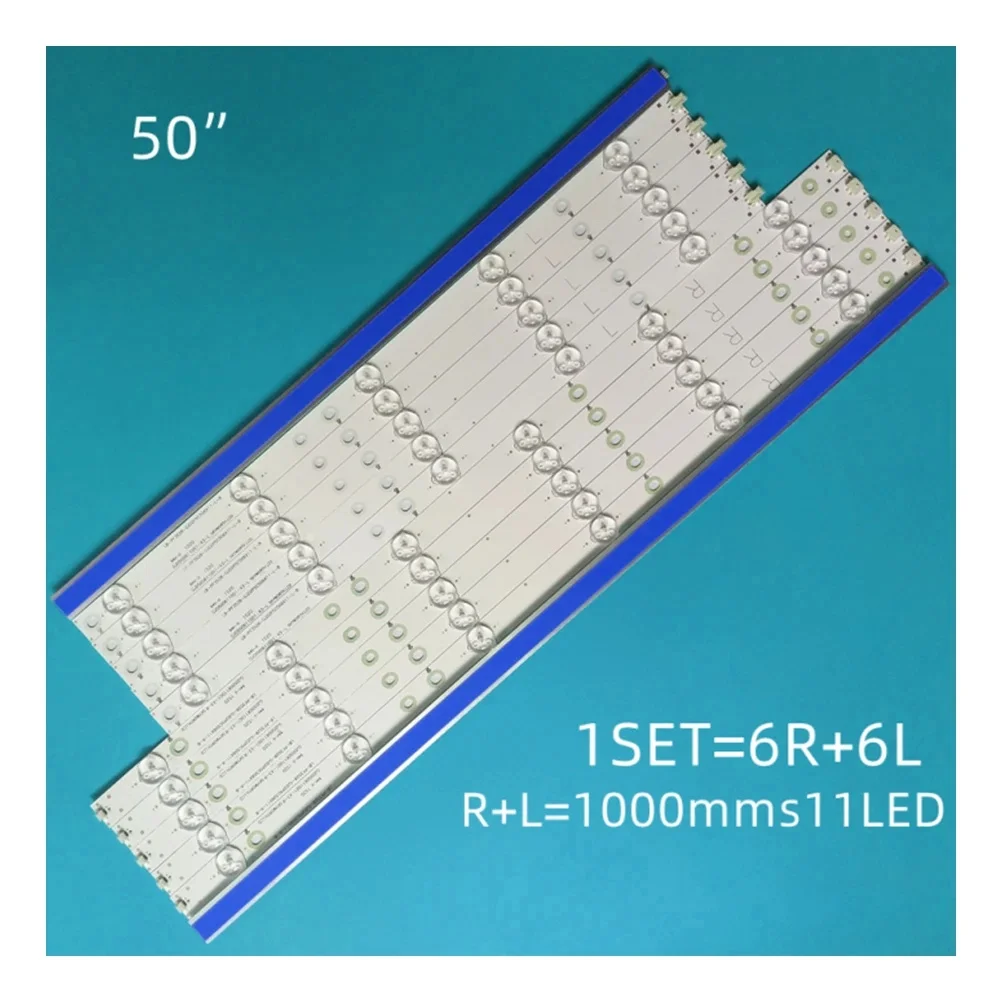 

Светодиодная лента для 50PFT5300 500TT63 500TT64 X- 50026001 YX- 50026011 E506 E505 TPT500J1-HVN07.U TT5004C TT5008T LC-50LB481C LB50045