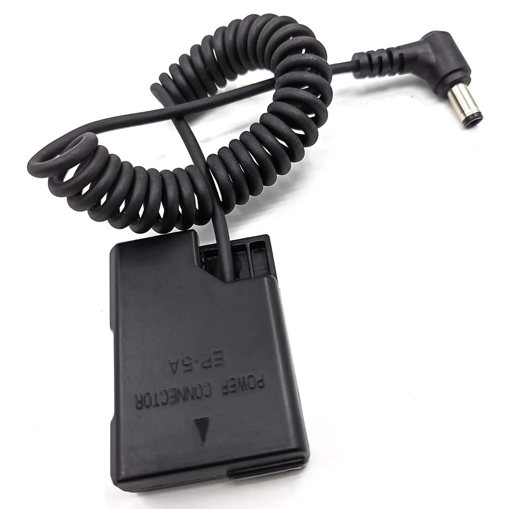 EN-EL14 Dummy Battery EP-5A DC Coupler Spring Cable for Nikon P7800 P7700 P7000 D5600 D5500 D5300 D5200 D5100 D3200 D3100 Camera