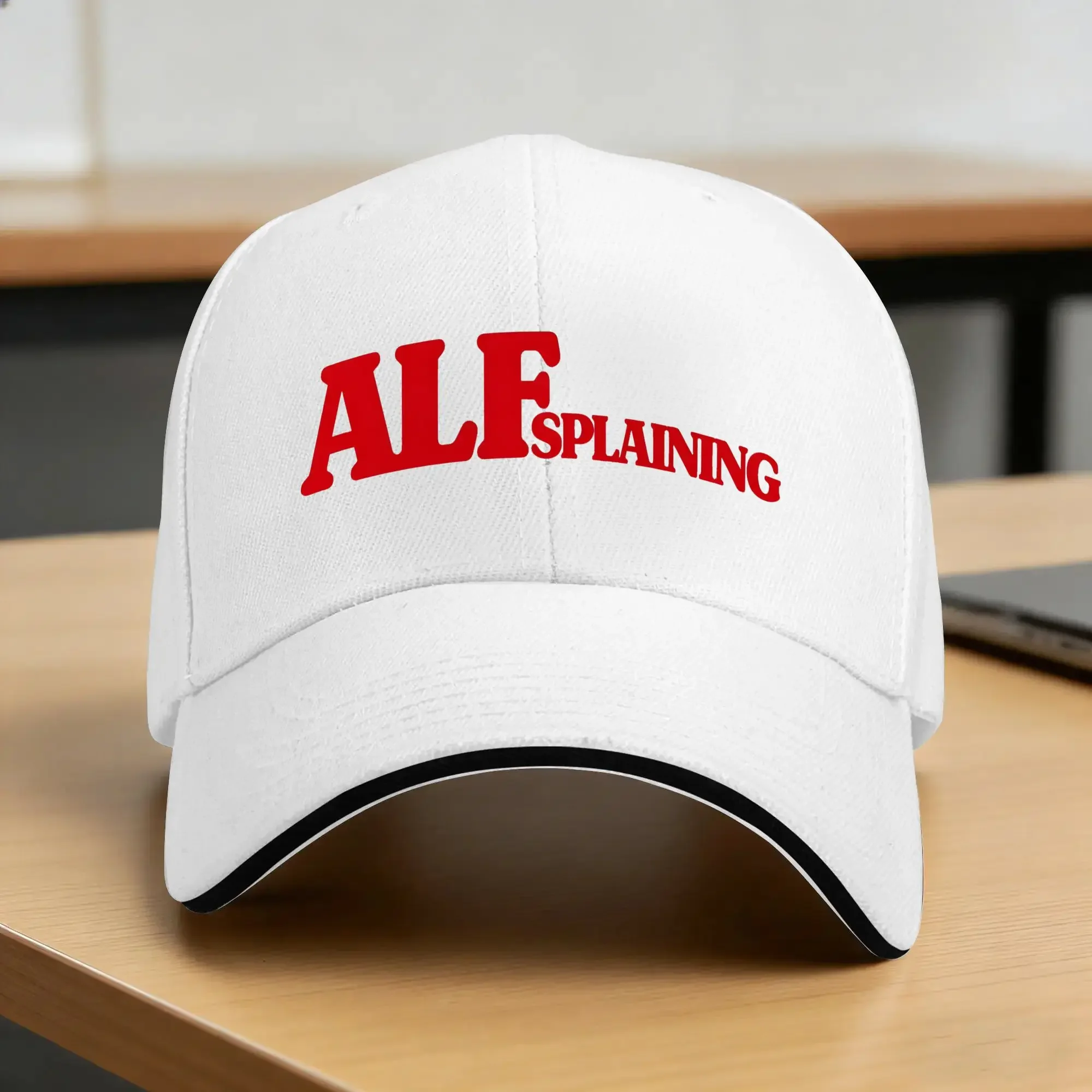 New Casual Baseball Cap ALFsplaining Outdoor Gym Trucker Hat For Men High Quality Y2k Retro Snapback Cap