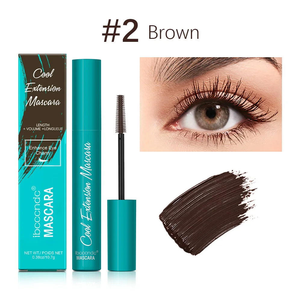 Mascara allungante impermeabile Estensione ciglia Estensione ciglia a lunga tenuta Occhi Trucco Mascara Cosmetici