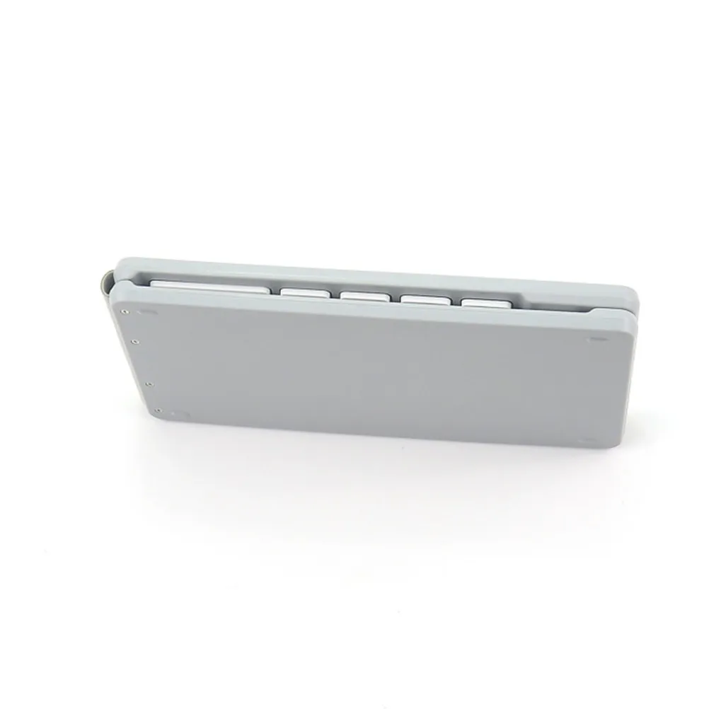 67-Key Foldable Keyboard Ultra-Thin 2-Fold Design with Magnetic Cover for Phone Tablet Notebook ABS Scissor