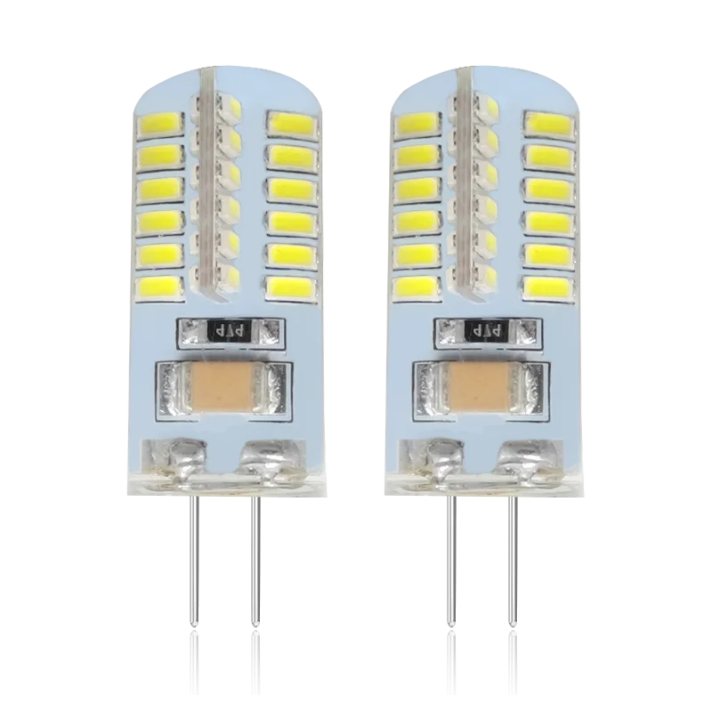 Новые светодиодные лампы G4 высокой яркости, домашний декоративный прожектор, светодиодный светильник переменного тока 85-265 в 4 Вт Gy6.35, светодиодный светильник