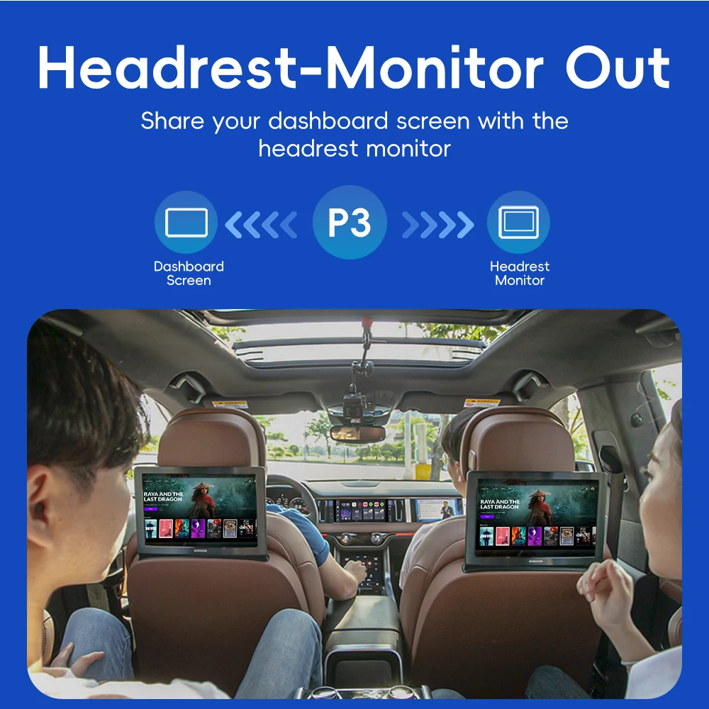 OTTOCAST PICASOU 3 CarPlay AI TV Box to Wireless Android Auto Car Play Android 12 for Toyota Kia Hyundai VW Car Accessories