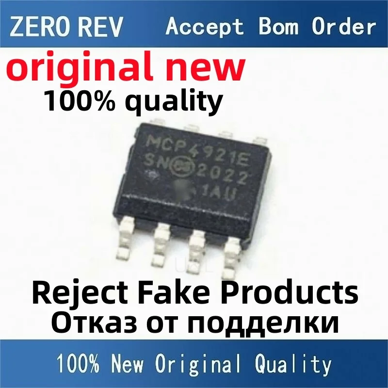 2-10 sztuk 100% nowy MCP4921-E/SN MCP4921ESN SOIC-8 SOP8 zupełnie nowe oryginalne chipy ic