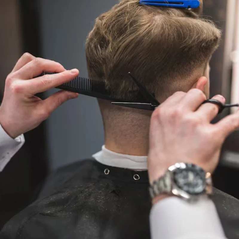 Precut Service For Men's Wig