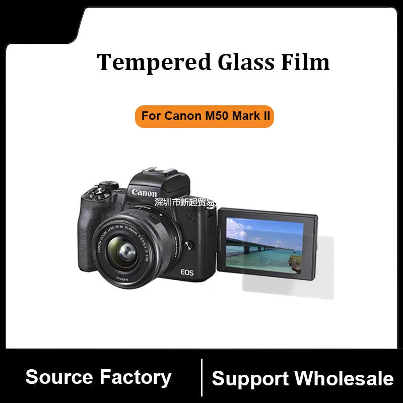 

For CANON EOS M50 MARK II Camera Tempered Glass Film M50 MarkII Mark2 High-definition Camera Screen Protector Film