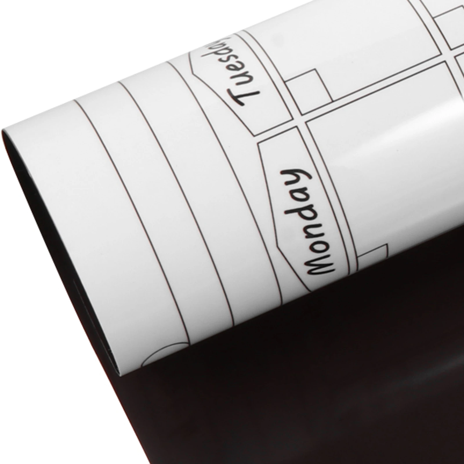 1 قطعة الجدول الزمني المغناطيسي ملصق قابل للمسح الثلاجة السبورة الثلاجة ملاحظة مجلس مذكرة مرنة الجافة محو المجلس للمهم