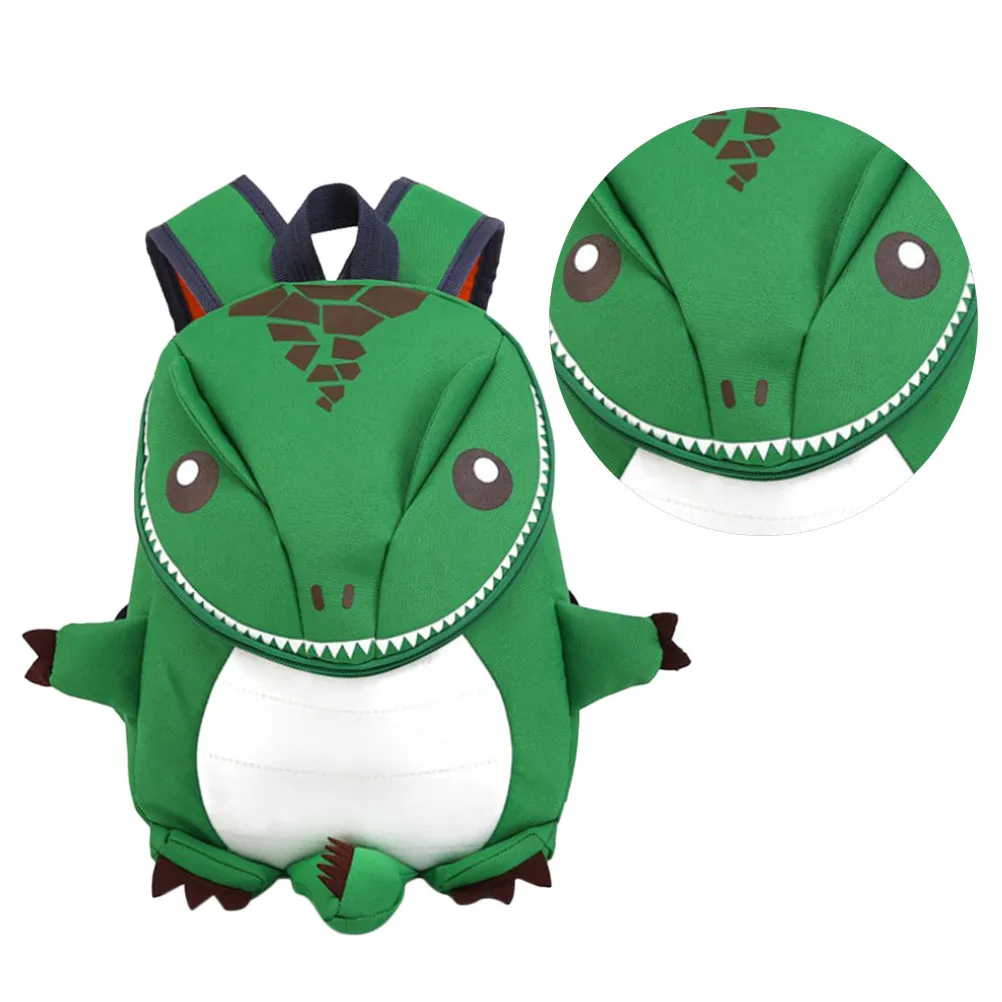 

Dinosaur Backpack Kids Boys Girls Lightweight Adjustable Straps School Daycare Travel Gifts Green Toddler Bag Children Backpack