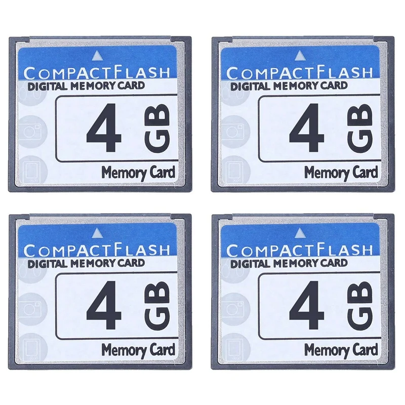 4X Professional 4GB Compact Flash Memory Card For Camera, Advertising Machine, Industrial Computer Card