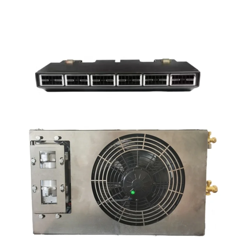 

12V 12 Volt Electric Motorhome Camper RV Boat Air Conditioner Parking AC Air Conditioning For 24V Truck