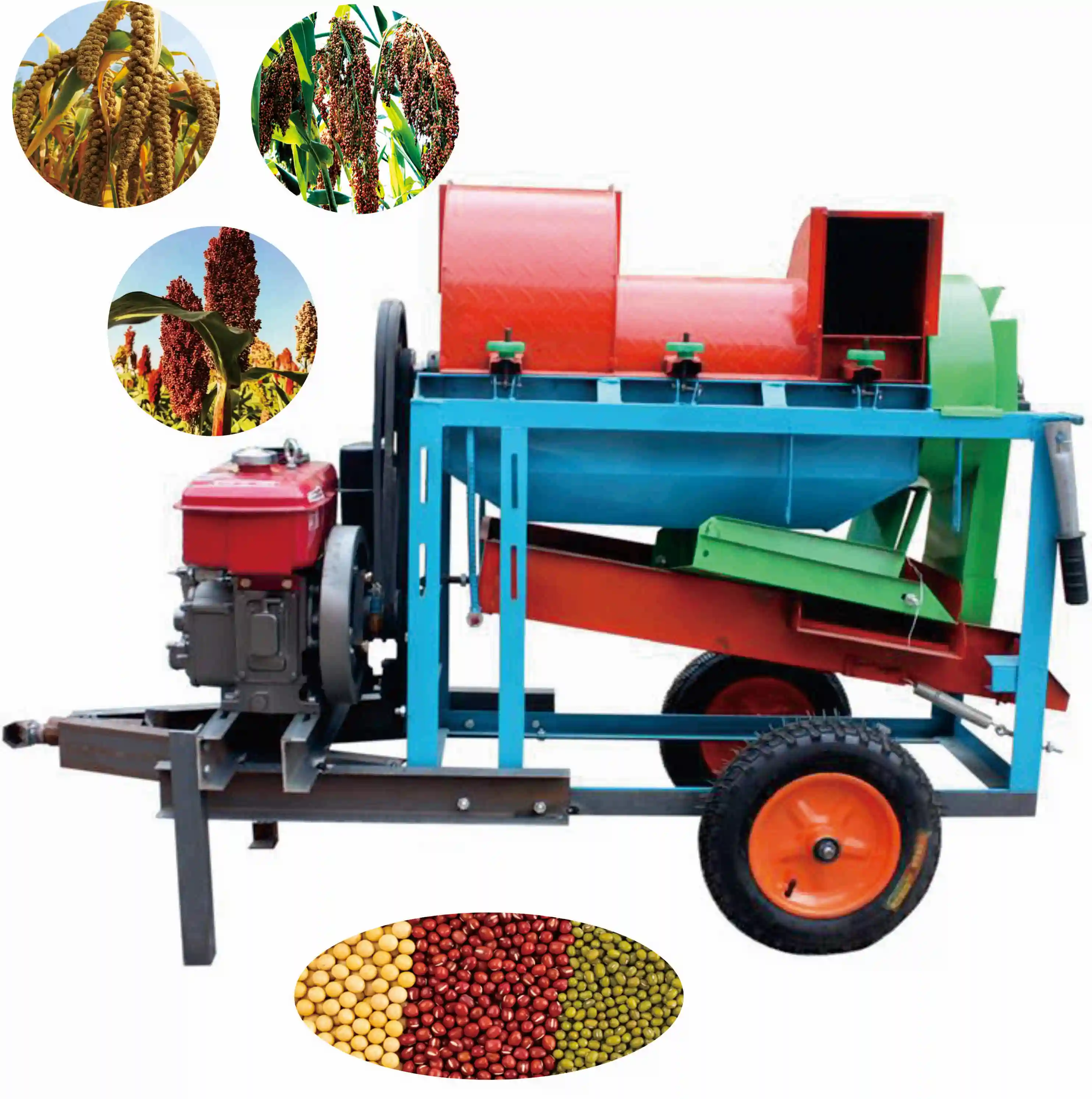 

2025 Popular new harvest beans, corn, wheat sheller, grain sheller, corn sheller, agriculture