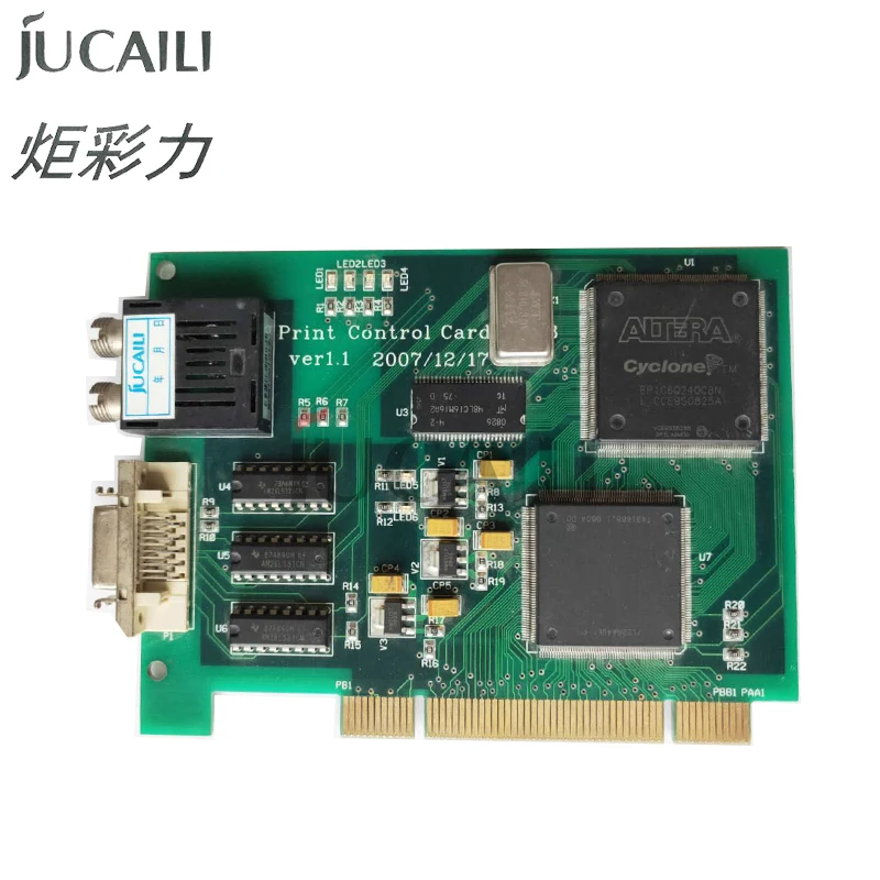 JCL 1pc PCI Card Board for Infiniti Phaeton Challenger Inkjet Printer for Seiko SPT 510 1020 Printhead