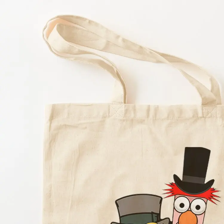 Muppets Christmas Carol - Bunsen Honeydew and Beaker Tote Bag حقيبة تسوق نسائية للمتسوقين