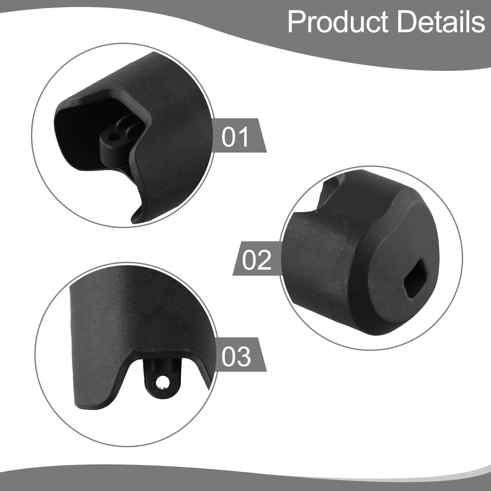 4 Piece Rubber Foot Kit for For DWX723 DWX724 DWX725 DE7023 DE7031 DE7033 DE7035 For Table Saw and Miter Saw Stands