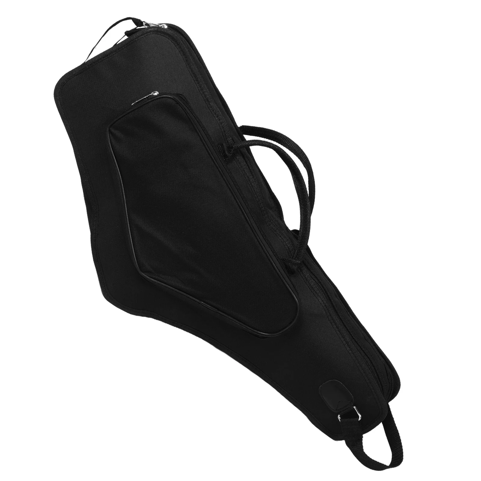 

Alto Saxophone Waterproof Shockproof Backpack Black Alto Saxophone Portable Double Carrying Storage Accessories