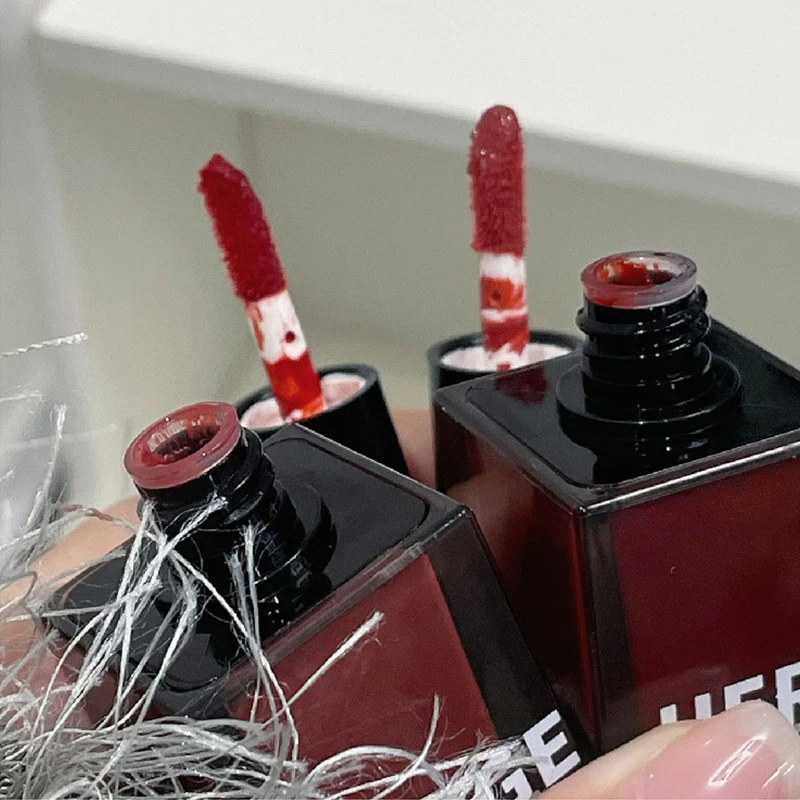 HERORANGE Glitter Mirror Lip Glaze, wodny, połyskujący błyszczyk do ust, nawilżający, długotrwały