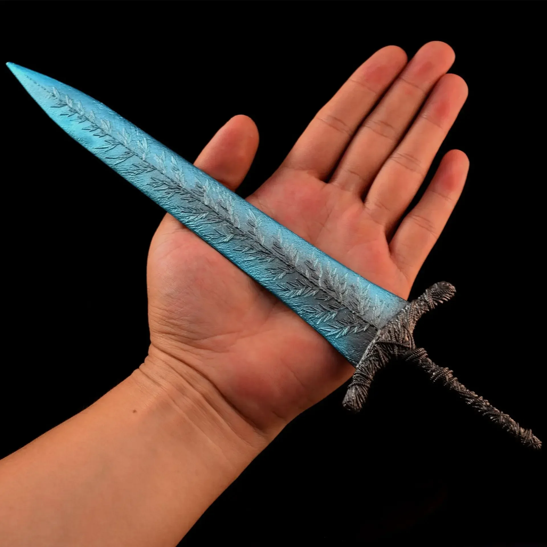 Espada ranni Granting de 30cm, espada de luna oscura, colección de juegos, espadas, modelos de armas, adornos artesanales de Metal, regalos, juguetes para niños