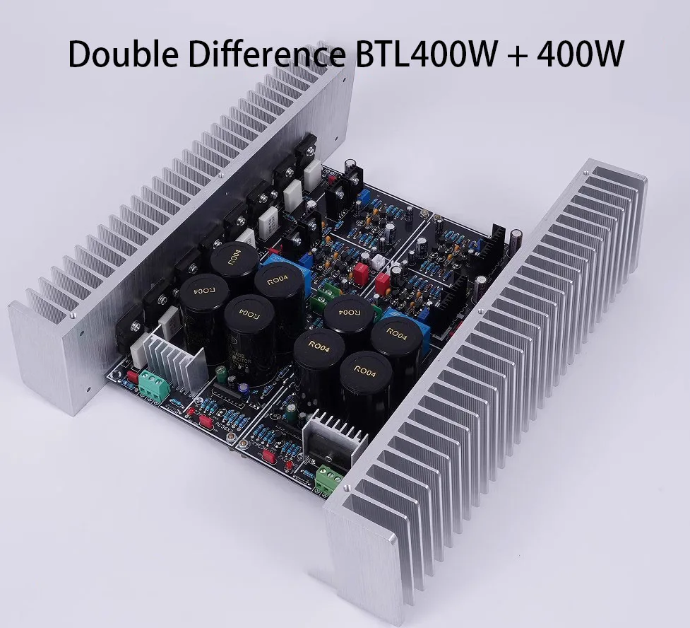 

Brzhifi Super Device M10 Full Symmetry Double Difference BTL400W + 400W High Power Low Distortion HIFI Power Amplifier Plate