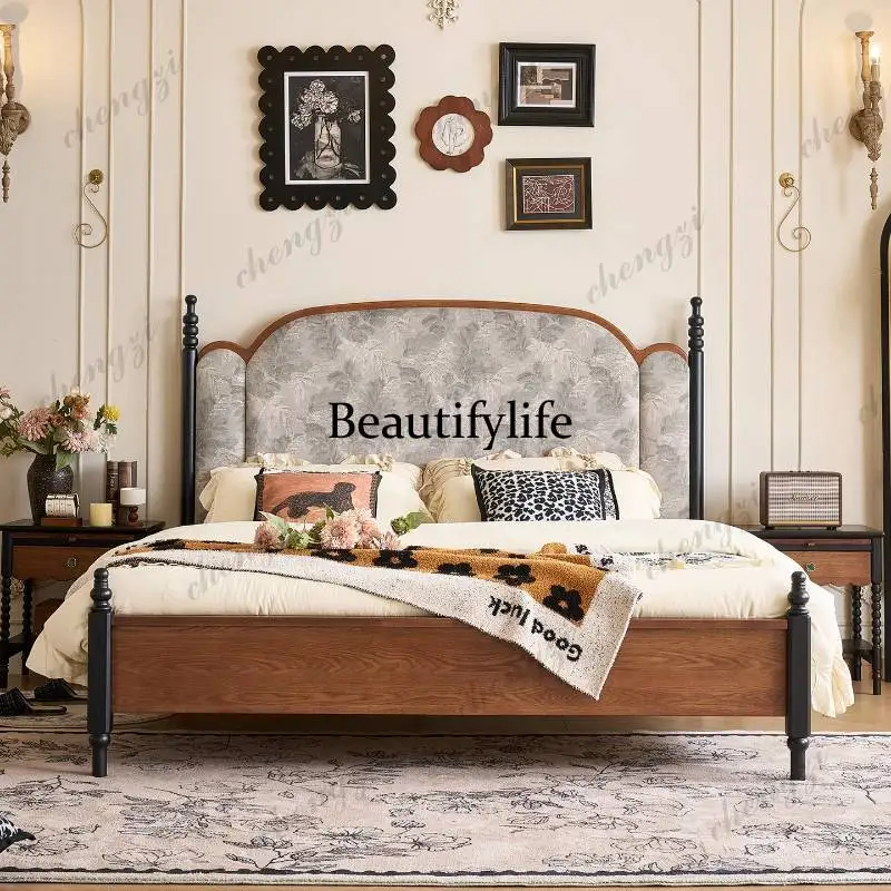 

Heavy Brown Double Bed Adults Items Australia Frame Luxury Double Bed Storage Modern Metal Cama Matrimonial Furniture For Home