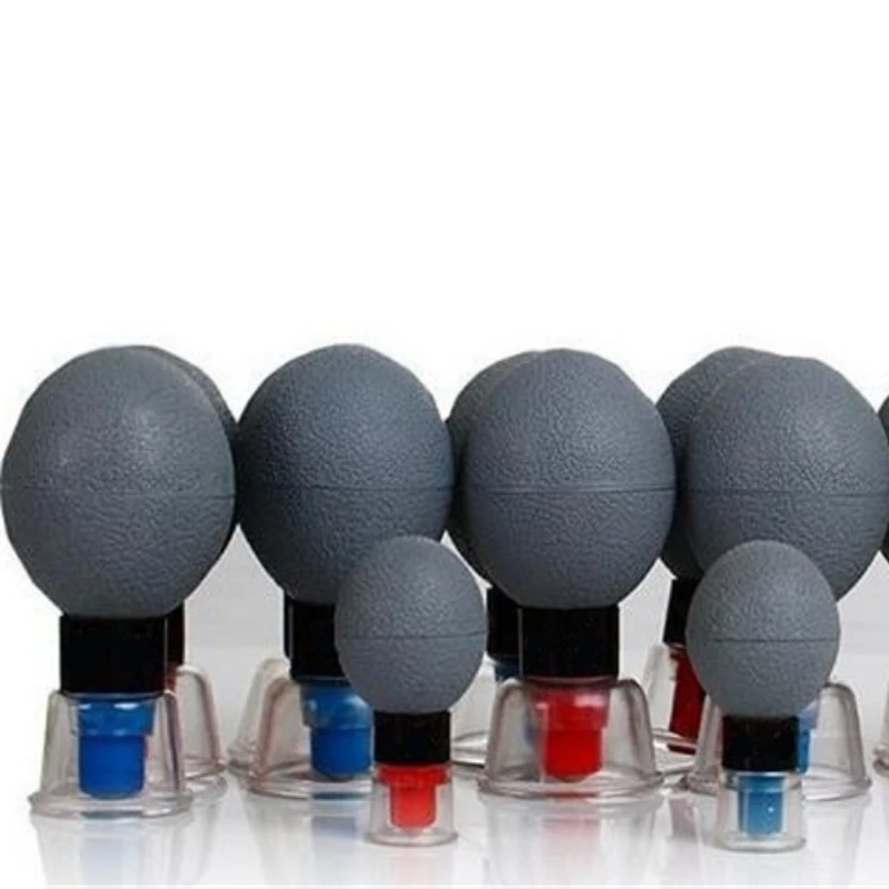 Traditional Chinese Medicine 18 Cups Therapy apparatus magnetic vacuum suction cupping set