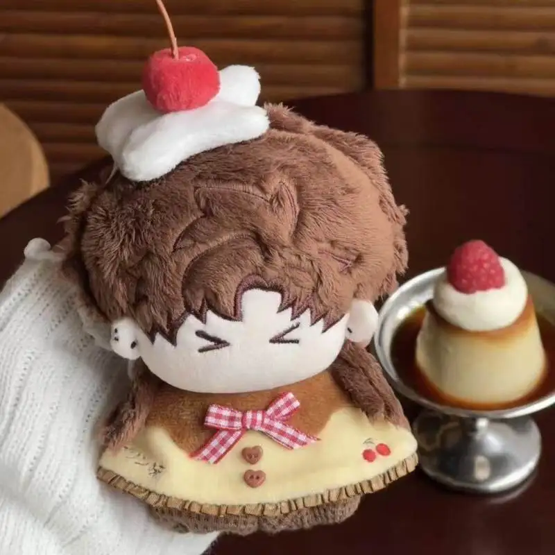 Only Clothes Cute Pudding For 10cm Cotton Doll Clothes Set Fit For Animal Star Hammer Body Types Stuffed Doll Pendant Clothes