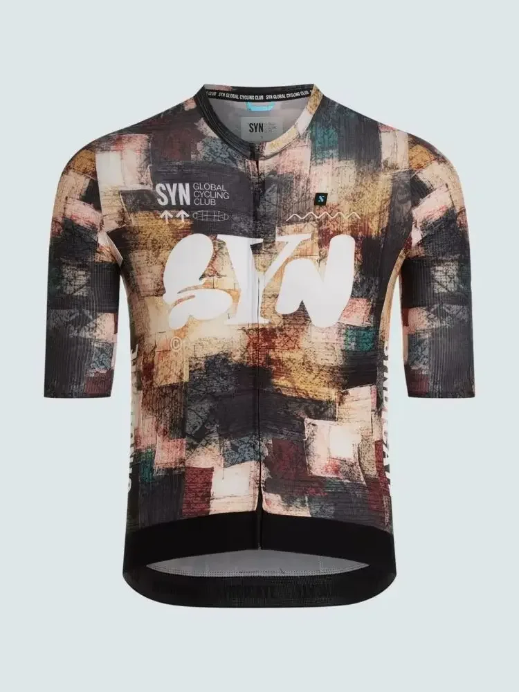 AliExpress NONE Mens training shirt summer short-sleeved quick-drying jersey suitable for outdoor sports and cycling breathable moisture-wicking