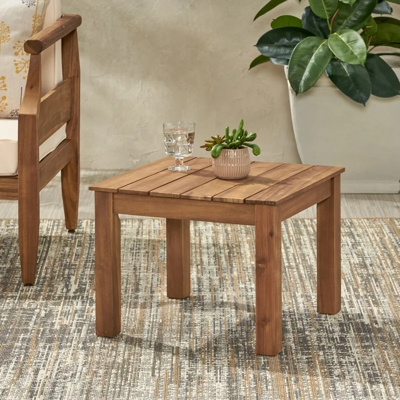 

Temecula Side Table Modern Minimalist Coffee Table Solid Wood Home Decor