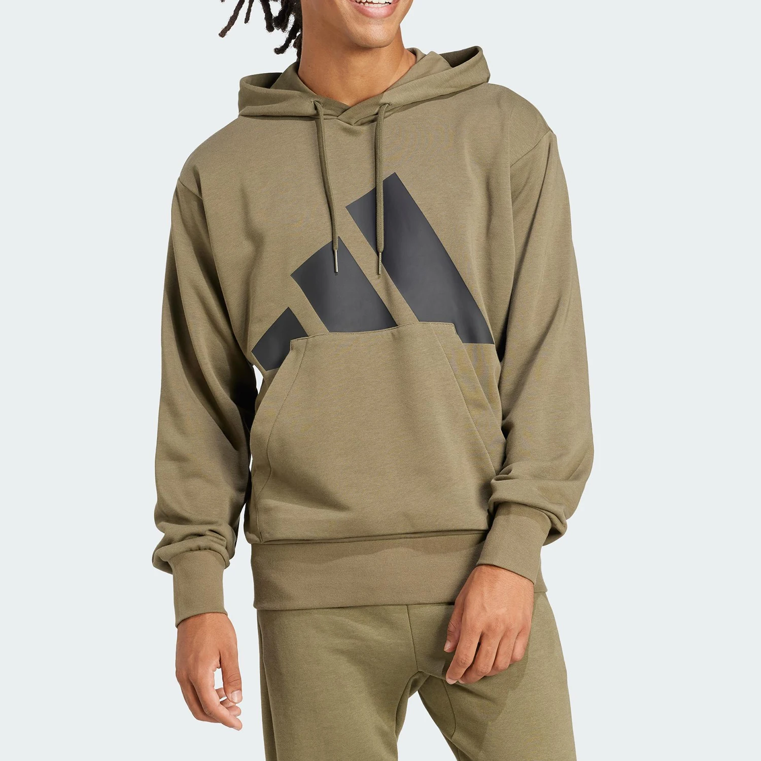 

Adidas Official Genuine M BL FT HD Мужская вязаная толстовка с капюшоном JE8892