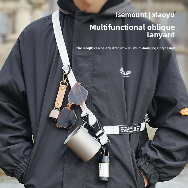 

Outdoor Camping Multi-functional Adjustable and Extendable Sling Strap for Hiking Single Shoulder Crossbody Bag Camping Gear
