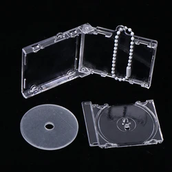 Mini NFC Functional CD Disc Case Key Chain Peripheral Commemorative Album Key Holder For DIY Backpack Pendant