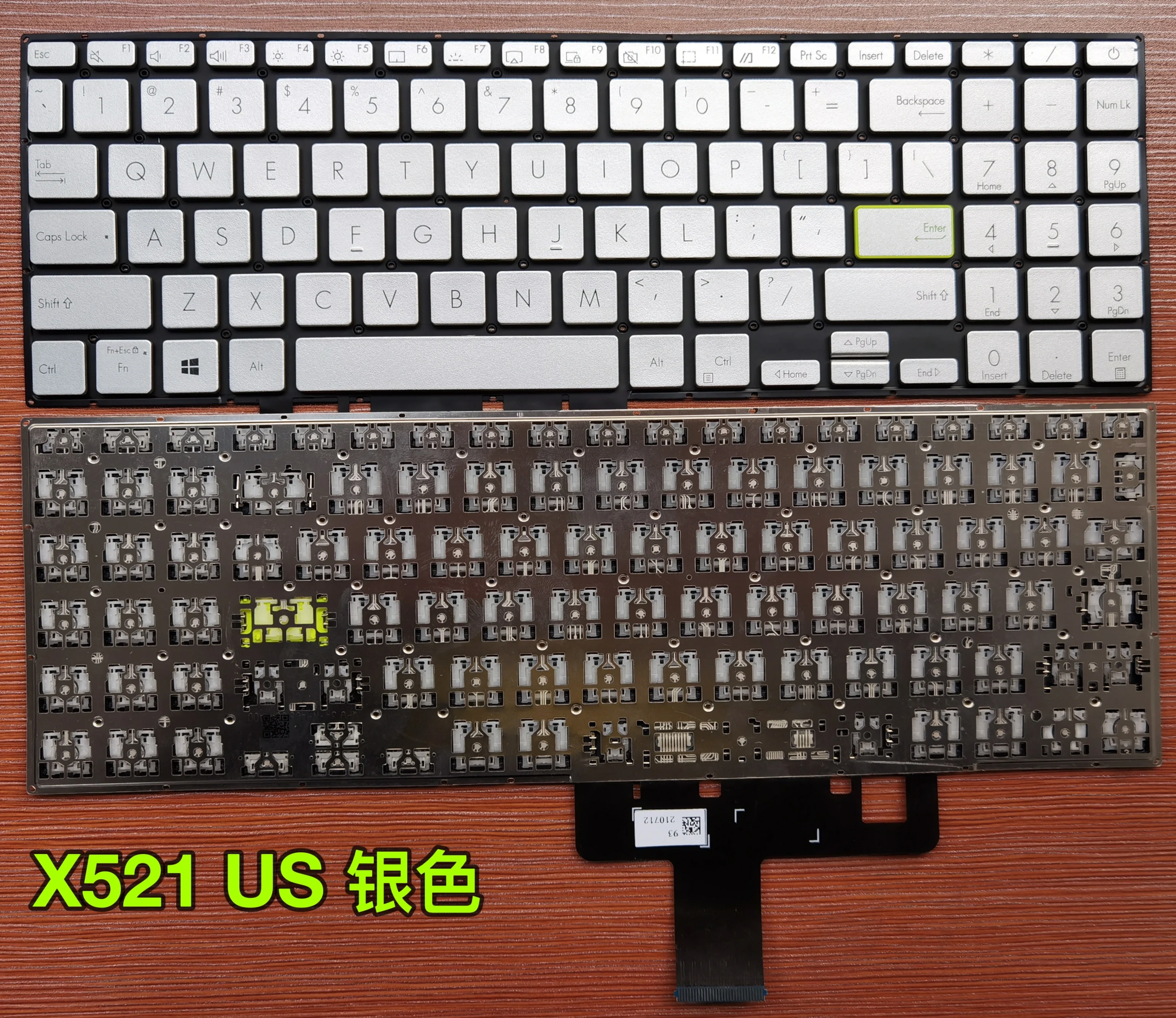 ASUS S533EA【ジャンク】 New US Keyboard For ASUS Vivobook S15 S533 S533E S533EA S533FA