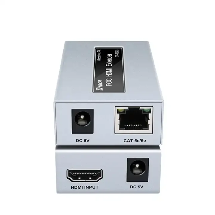 DTECH HDMI Extender 50m Over Single Cat5e/6 Mendukung EDID POC Video Audio Extender 225MHz