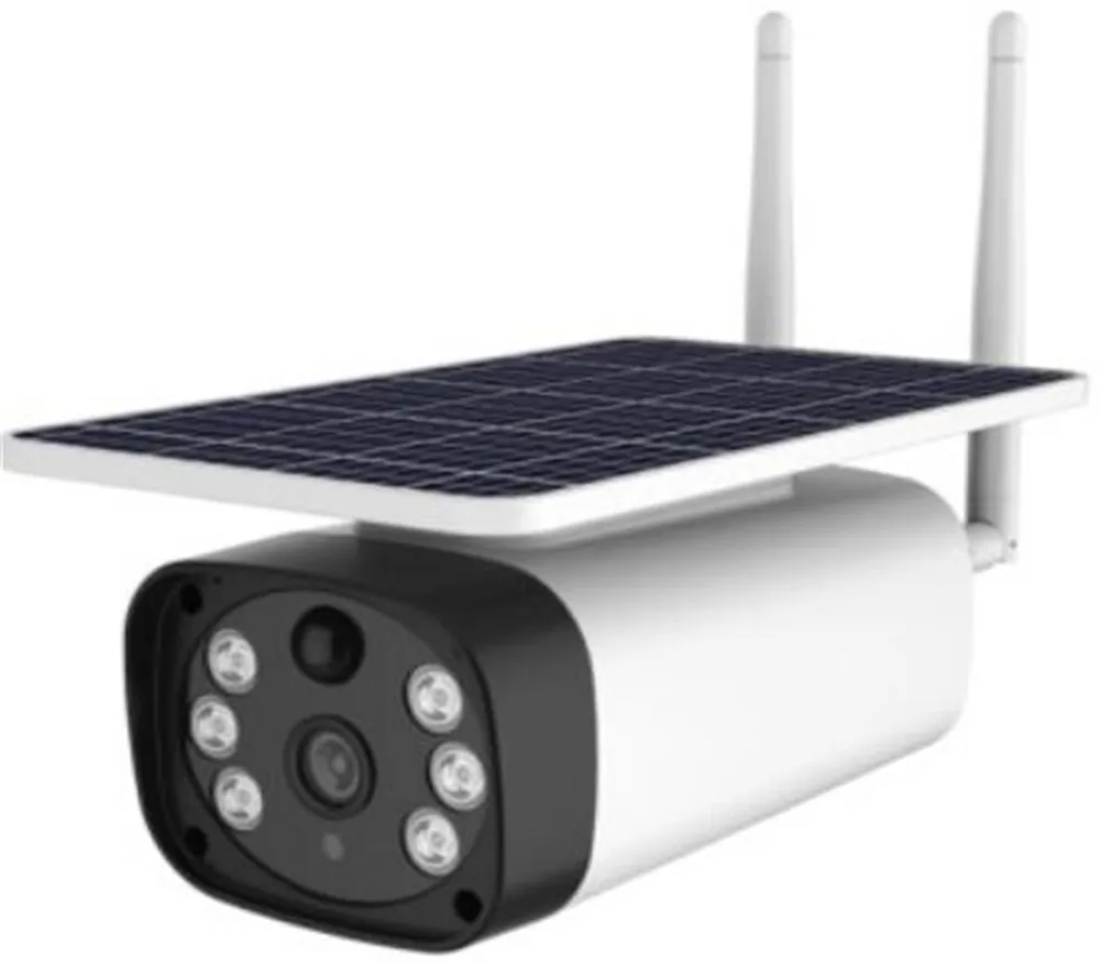 2MP 1080P bajo consumo de energía batería Solar 4G/cámara IP exterior impermeable Monitor CCTV de seguridad para el hogar